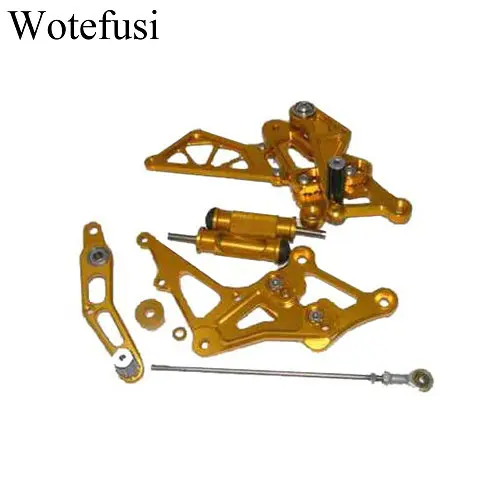 Wotefusi мотоциклетные Регулируемые задние ножки Peg для HONDA CBR 250 RR 10 11 VTEC 400 99 1999 2007 2008