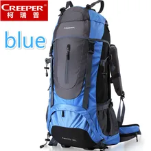 Creeper Outdoor Climbing Backpacks Unisex Waterproof Nylon Travel Sport Bags Mountaineering Bag Hiking knapsack Backpack 65L