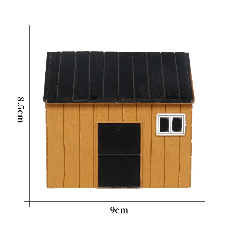 Oenux пальмовое дерево Ферма дом забор лужайка гнездо расположение пейзажей Пейзаж Растения для дома и сада Украшение Аксессуар Миниатюрная модель игрушки - Цвет: 1Piece