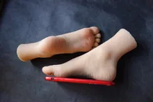 8 years Little girl small foot model realistic mannequin display silicone model of establish fetish foot,silicone foot sex doll human foot bone model foot sole joints of foot ankle tibia and fibula foot model department of orthopedics teaching for medical