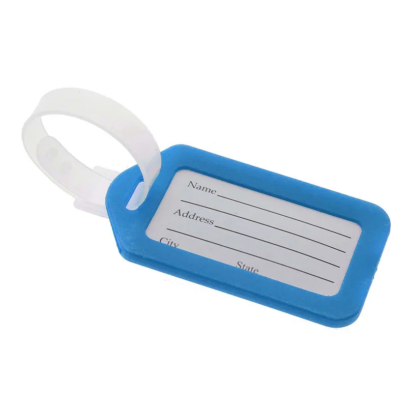 

10pc/Lot Anti-loss Mix Luggage Suitcase Bag Baggage Name Address ID Label Tags