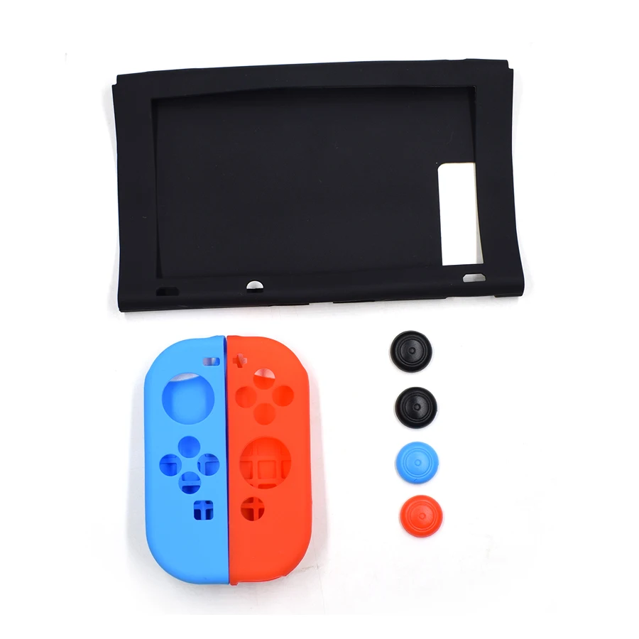 Силиконовый мягкий защитный чехол для nintendo Switch аксессуары NS Skin чехол для консоли nintendo Switch и контроллера Joy-con