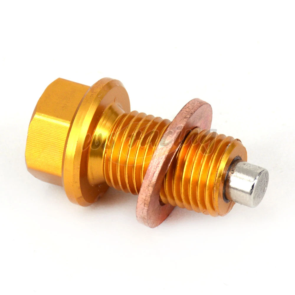 M12x1.25 CNC Motorcycle Billet Oil Drain Plug Bolt For SUZUKI