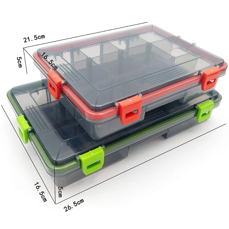 S/L коробка для рыболовных снастей, водонепроницаемый портативный чехол для организации, коробка для искусственных наживок, приманка, 2 цвета, Новинка