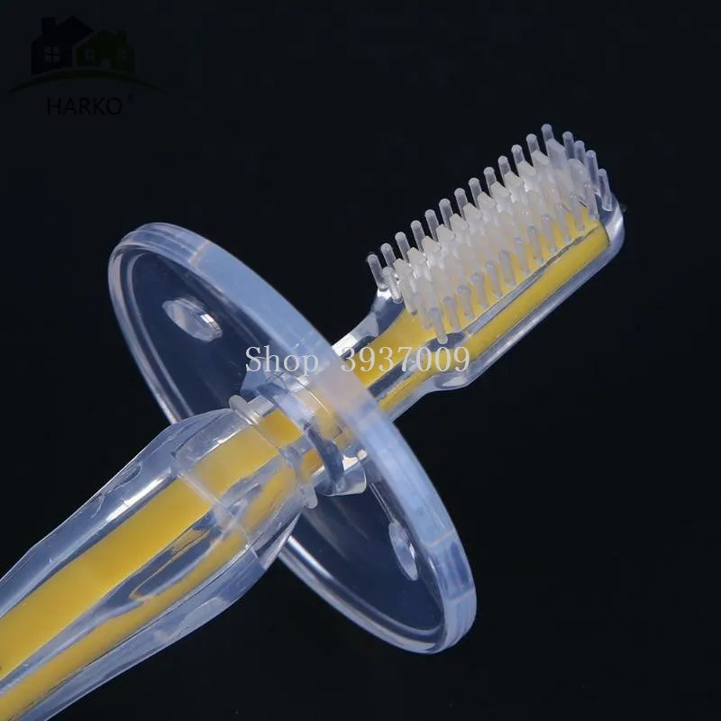 1PC Kids Soft Silicone Training Toothbrush Baby Children Dental Oral Care Tooth Brush Tool Baby Kids Teething Teether