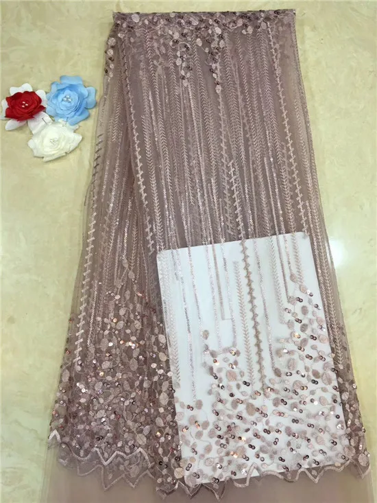 

Onion Latest Nigerian Tulle Lace 2019 French Net Beaded Lace Fabric For Nigerian Wedding Embroidery African Lace Fabric green