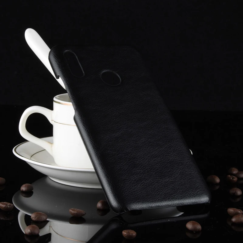 Huawei Honor 10 lite Litchi pattern PU leather+PC hard case_91