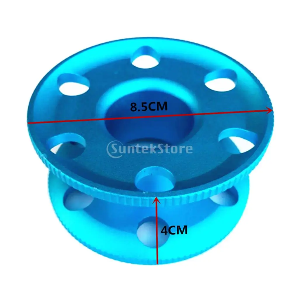 2Pcs Scuba Dive Compact Finger Spool Guide Line Reels Cave Wreck Diving Snorkeling Water Sports Equipment 
