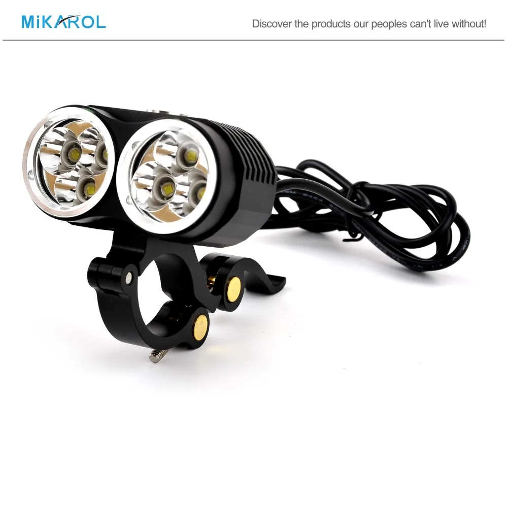 Stronger Power LED Bicycle Torch Light with 6 x T6 LED Blubs Over 10000