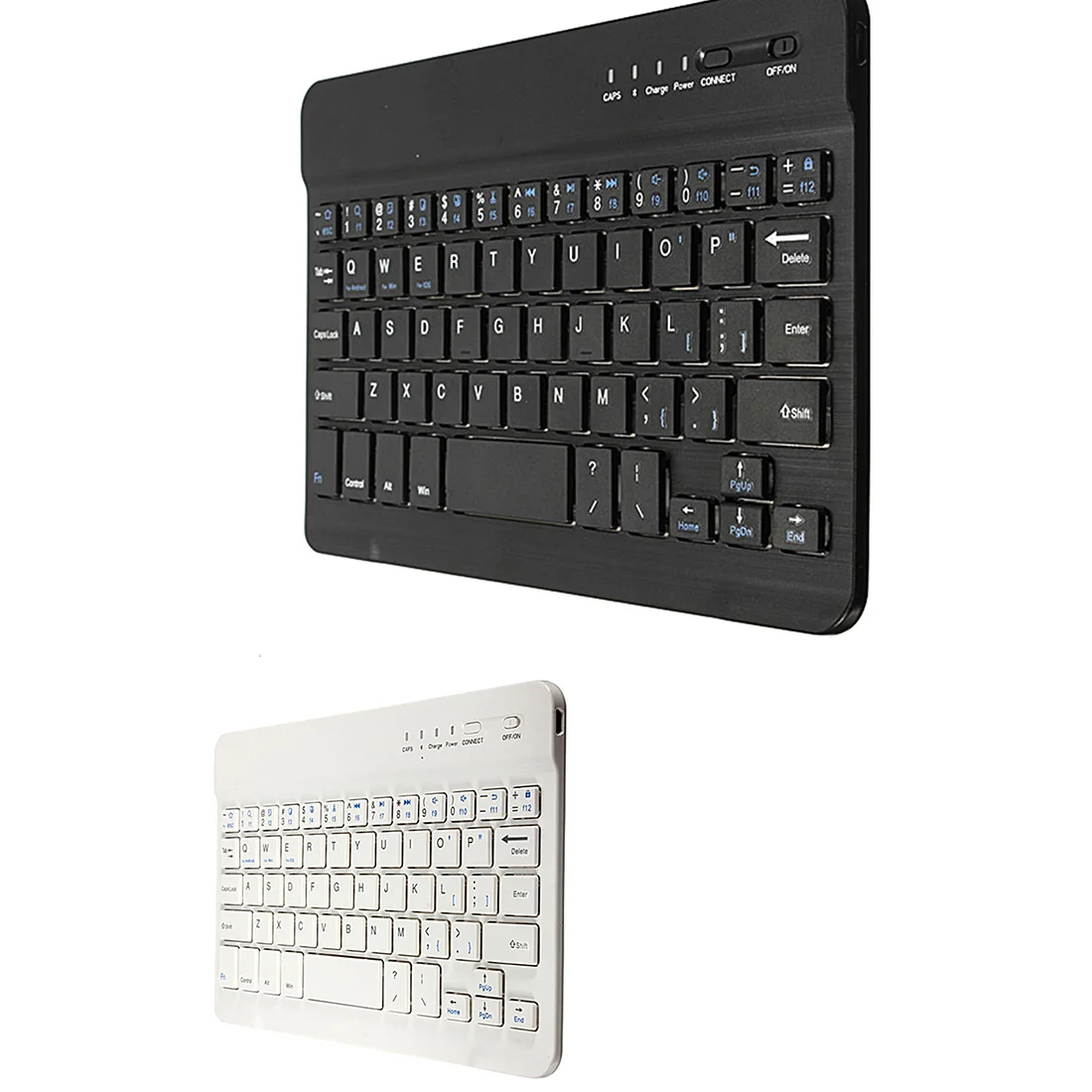 

Etmakit New Fashion Ultra Slim Multimedia Aluminum Wireless Bluetooth Keyboard For IOS Android Tablet PC Windows For iPad mini