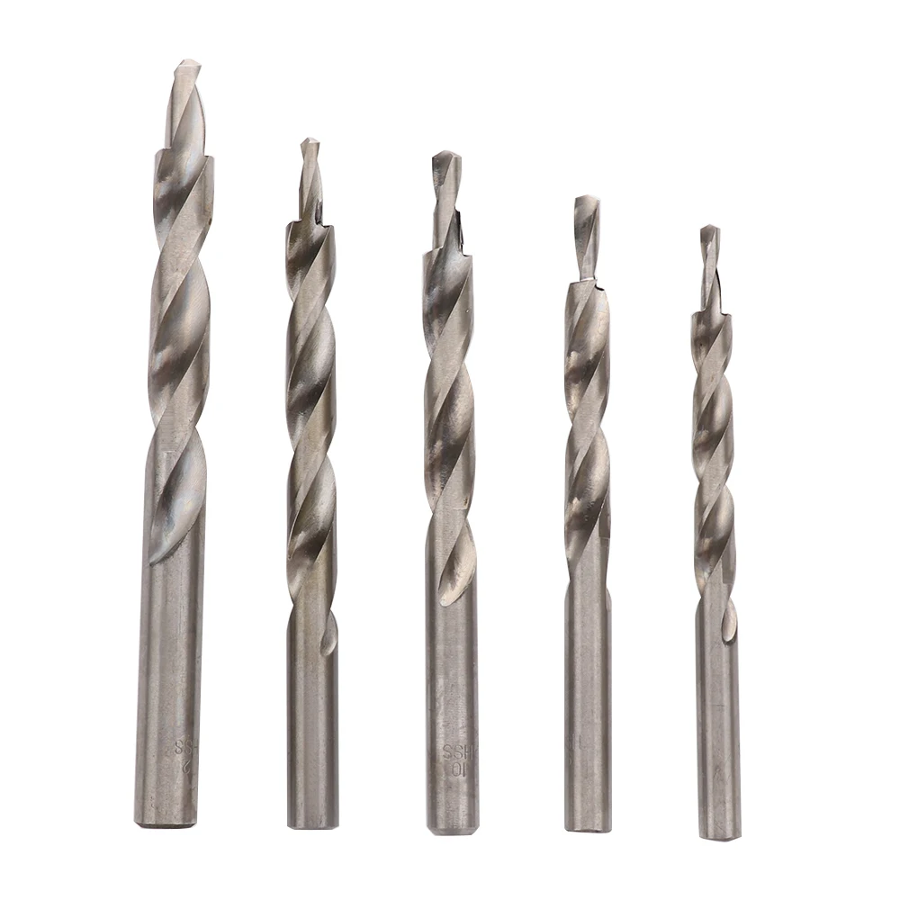 New 4-8/5-9/5-10/6-10/8-12mm Woodworking Drill Bit Replacement Hss Twist Step Drill Bit Tool For Manual-Pocket Hole System New 4-8/5-9/5-10/6-10/8-12mm Woodworking Drill Bit Replacement Hss Twist Step Drill Bit Tool For Manual-Pocket Hole System
