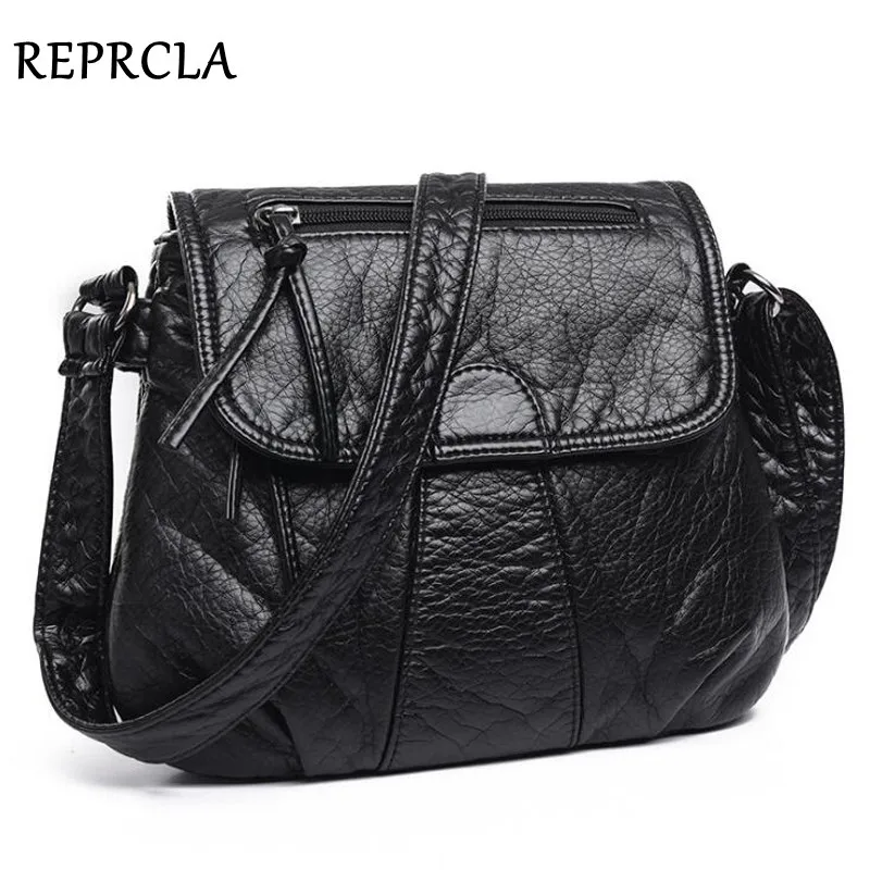 REPRCLA العلامة التجارية مصمم المرأة حقيبة ساع Crossbody لينة حقيبة كتف جلدية pu عالية الجودة أزياء المرأة حقائب