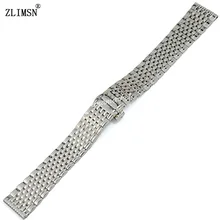 ZLIMSN 13mm 18mm 20mm Stainless Steel Watch Band Bracelets Relojes Hombre 2016 Watchband