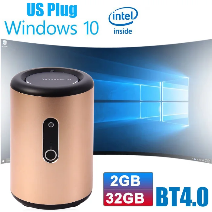 G2 Mini PC Bay Trail CR Z3735F Quad Core Windows 10 2.4G 5.8G Dual Band WiFi Bluetooth 4.0 2G RAM 32GB ROM 2MP HD Camera TV BOX |