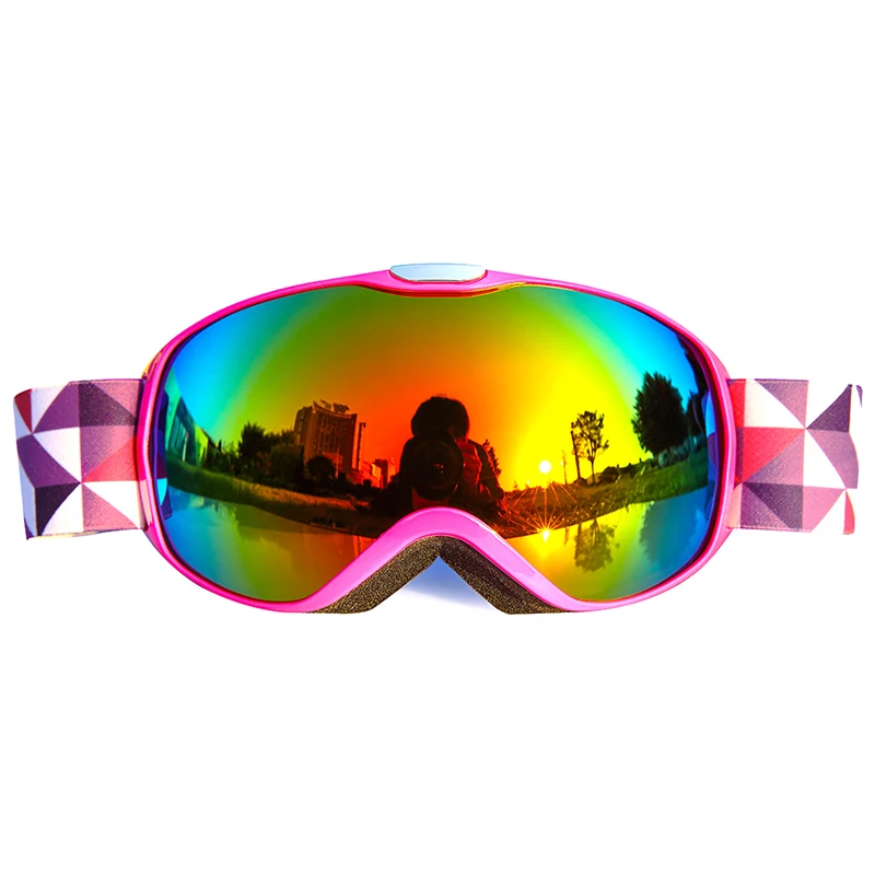 EYTOCOR ветрозащитный двойных слоев многоцветная линза детей лыжные очки Детские зимние штаны Лыжный Спорт Снег очки мальчиков Гирс очки для сноуборда