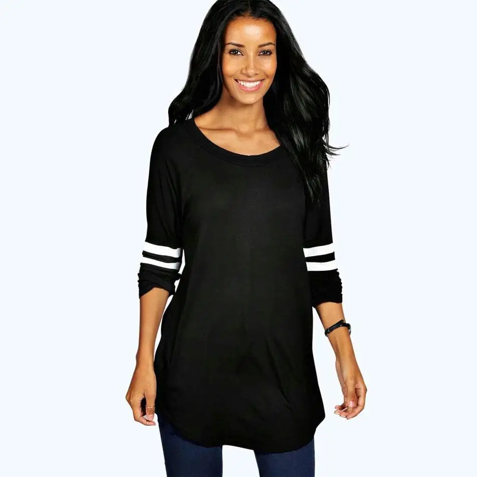 Long T Shirt New Sleeve Fashion Base Women Long Blouse Ball Casualin TShirts from Women