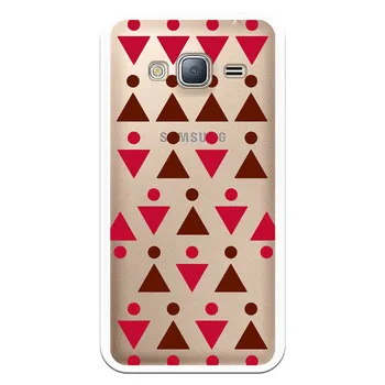 

Stand case costume drawing Triangulos Red WP005 for Samsung Galaxy J3/J3 2016