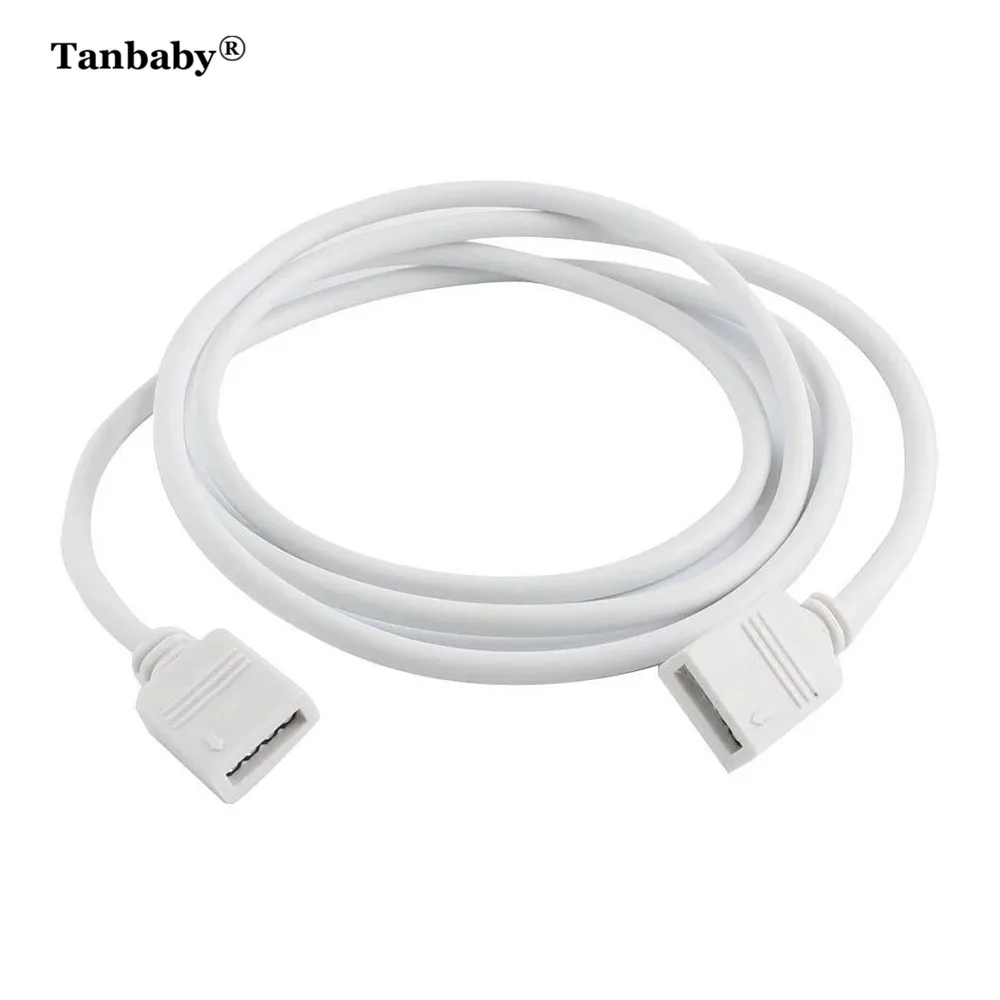 

Tanbaby 4 Pin RGB LED Connector Extension Wire 30CM 50CM 1M 2M 2.5M 3M 5M Cable With 4Pin For 3528 5050 RGB LED Strip Light