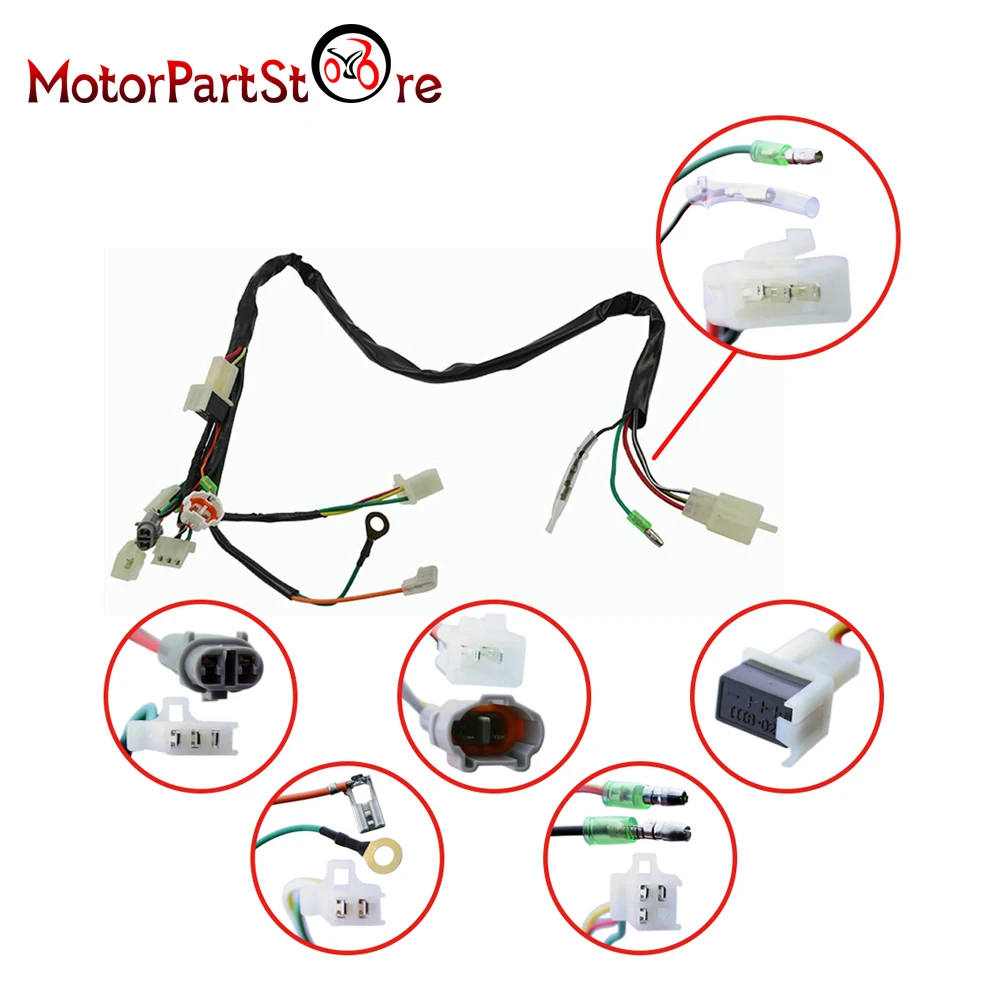 WIRELOOM WIRE LOOM HARNESS IGNITION CDI CONTROL UNIT COIL FIT YAMAHA PW50 PY50 BIKE @20-in Motorbike Ingition from Automobiles & Motorcycles on ...