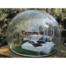 Горячая прозрачный надувной газон шатер пузыря, пузырь дерево надувные палатки кемпинга кемпинг оборудование надувной шатер пляжа