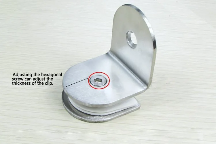 90 Degrees Hm Y90d Round Stainless Steel Glass Clamp Glass Clips Glass Partition Glass Railing Clamp 4 Pieces Lot Railing End Railing Staircaserailing Glass Aliexpress