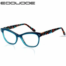 EOOUOOE рецепт очки рамки для женщин ацетат очки для мужчин оптический близорукость