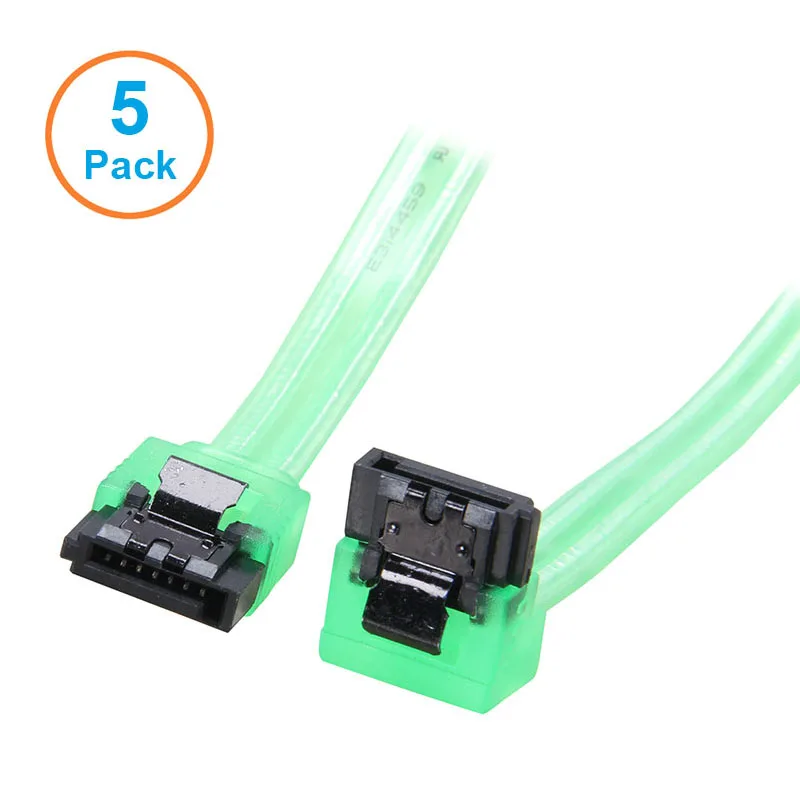 5PCS SATA 3 Cable,Super Speed SATA3 Controller to SSD HDD Hard Disk Drive SATA III Data Connector forASUS Gigabyte MSI Wholesale