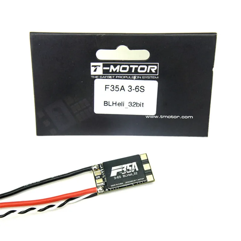 

T-MOTOR F35A 3-6S BLHeli_32 Dshot1200 Brushless ESC for FPV Racing Drone For DIY RC Multirotor Spare Parts Accs VS 4 in 1 ESC