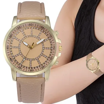 

Aimecor Quartz Wristwatches Women Retro Digital Dial Leather Band Quartz Analog Watches Women Fashion Watch 2017 Y1229