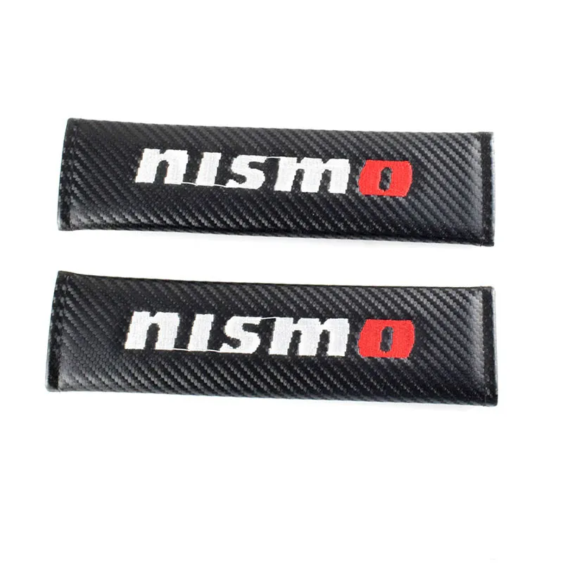 Автомобильный Стайлинг чехол для Nissan Nismo Qashqai Tiida Teana чехол на автомобильный ремень безопасности из углеродного волокна автомобильный Стайлинг автомобильные аксессуары 2 шт