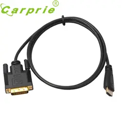 1 м HDMI/DVI Мужской кабель взаимной DVI-D мужчина к HDMI преобразования для HDTV HD Высокое качество цена оптовой продажи hot_kxl0425