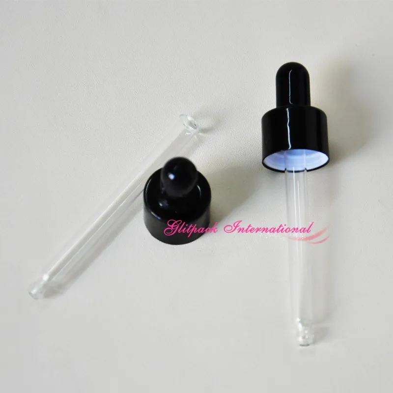 black dropper 30ml glass
