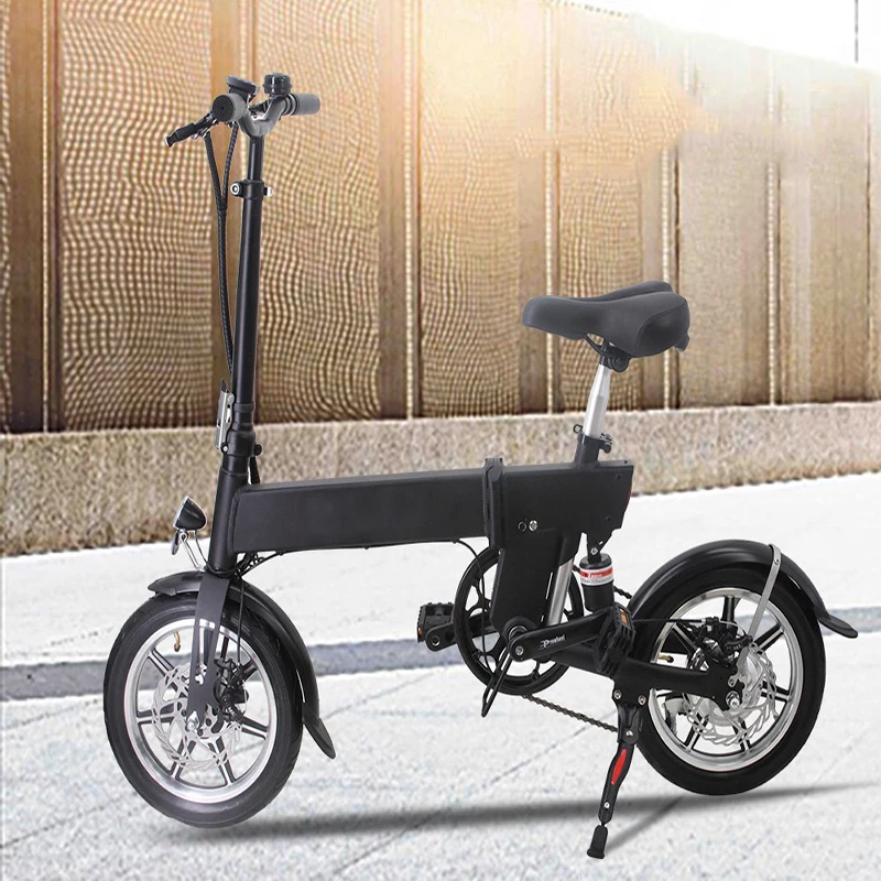 Best 14inch folded PAS electric bicycle for outdoor ,serviceable,portable,36V*250W,tire ebike,exercise and fitness gym 0