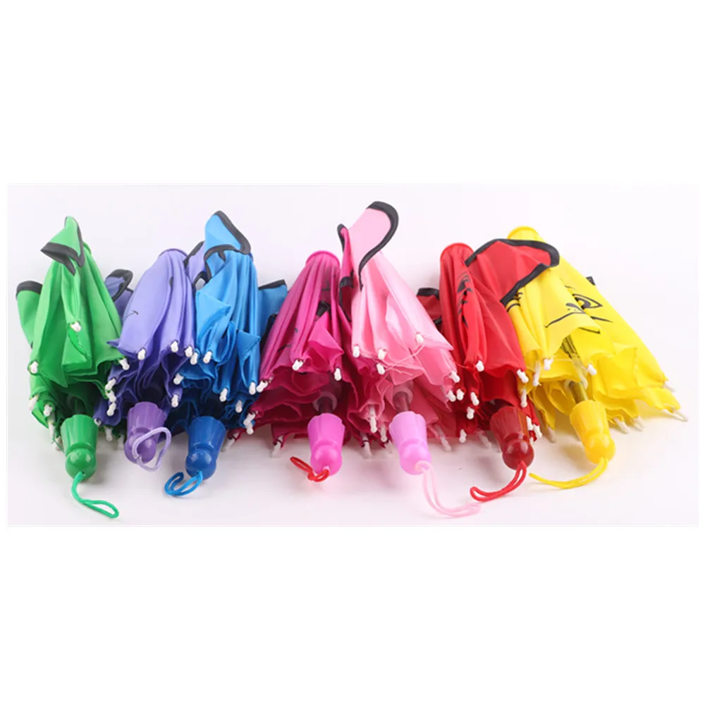 

Mix 7pcs umbrella, is suitable for 18 inch American doll accessories, is to give the child the best Christmas gift! b880