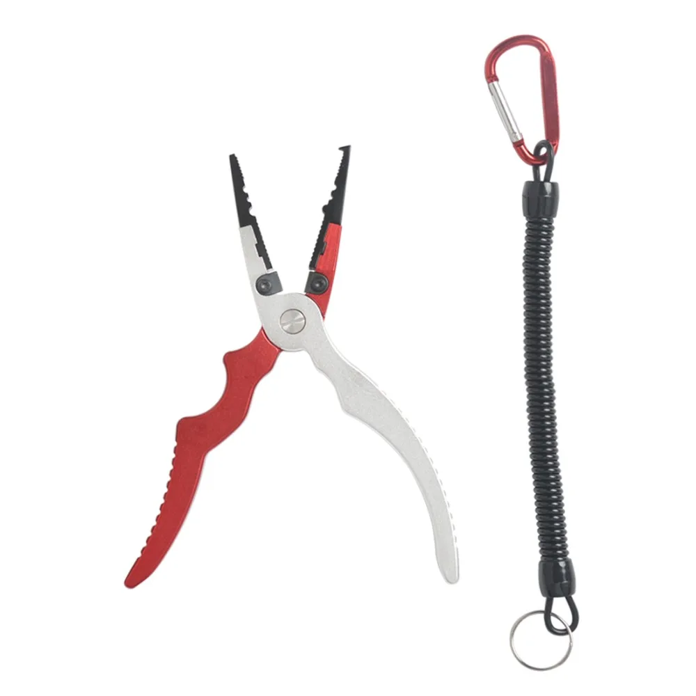 Pesca com Teste Equipamento de Pesca Alicates de Pesca de Alumínio Conjunto de Ferramentas de Pesca Padrão do Dragão Novo Conjunto Apertos Lábio Punho Alta Promoção Conjunto 24 pesca lábio apertos com padrão dragão lidar
