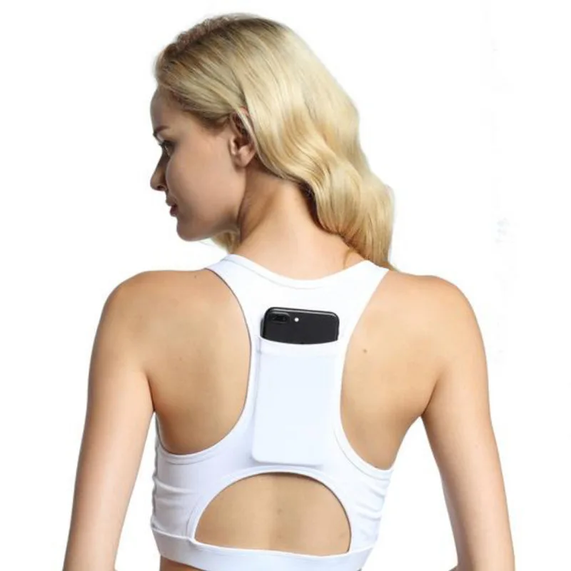 Women Sports Bra With Phone Pocket Print Yoga Top Fitness Running Wear Haut Femme Padding Gym Bras Wireless Top Deportivo Mujer Women Sports Bra With Phone Pocket Print Yoga Top Fitness Running Wear Haut Femme Padding Gym Bras Wireless Top Deportivo Mujer