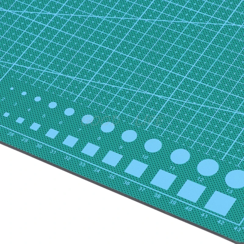 Best A3 Grid Lines Cutting Mat Craft Scale Plate Card Patchwork DIY Paper Board Sewing Tools