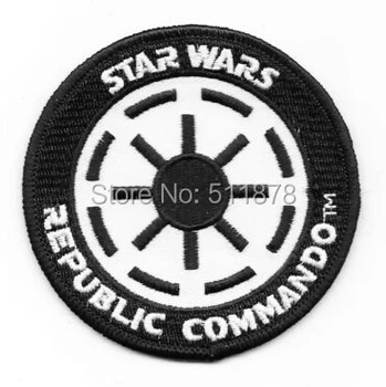 

Star Wars Imperial Republic Commando TV Movie Series Uniform punk rockabilly applique sew on iron on patch