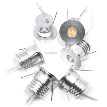 

CRI>80 Constant Current 6pcs Dimmable LED recessed down light 3W AC85-277V Mini LED Cabinet light Set 23MM hole5 years warrranty