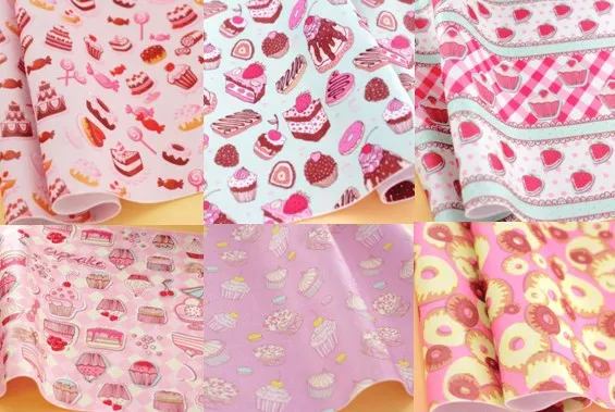 

Pretty Soft Cake Candy 6 Designs 30x20cm DIY felt fabric Polyester felt fabric pack pre-cut nonwoven needle-punched