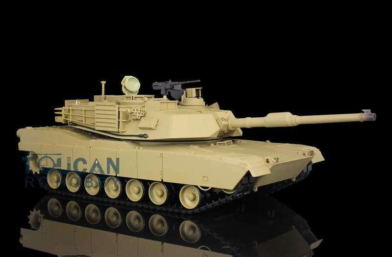 2,4 Ghz HengLong 1/16 масштаб пластик Ver USA M1A2 Abrams RTR радиоуправляемая модель танка 3918 TH00146