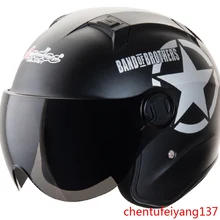 Motorcycle helmet electric bicycle for halley helmet male women’s four seasons summer safety helmet winter rainproof sunscreen