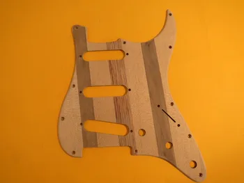 

Nice hand made Solid unfinished maple wood SSS GUITAR Pickguard #4102