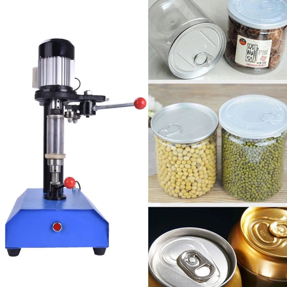 Semi Auto Cans Sealing Machine Sealer Food Tin Jar Capper 220Vin Power