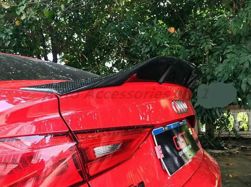 Высококачественный спойлер из углеродного волокна для заднего крыла автомобиля