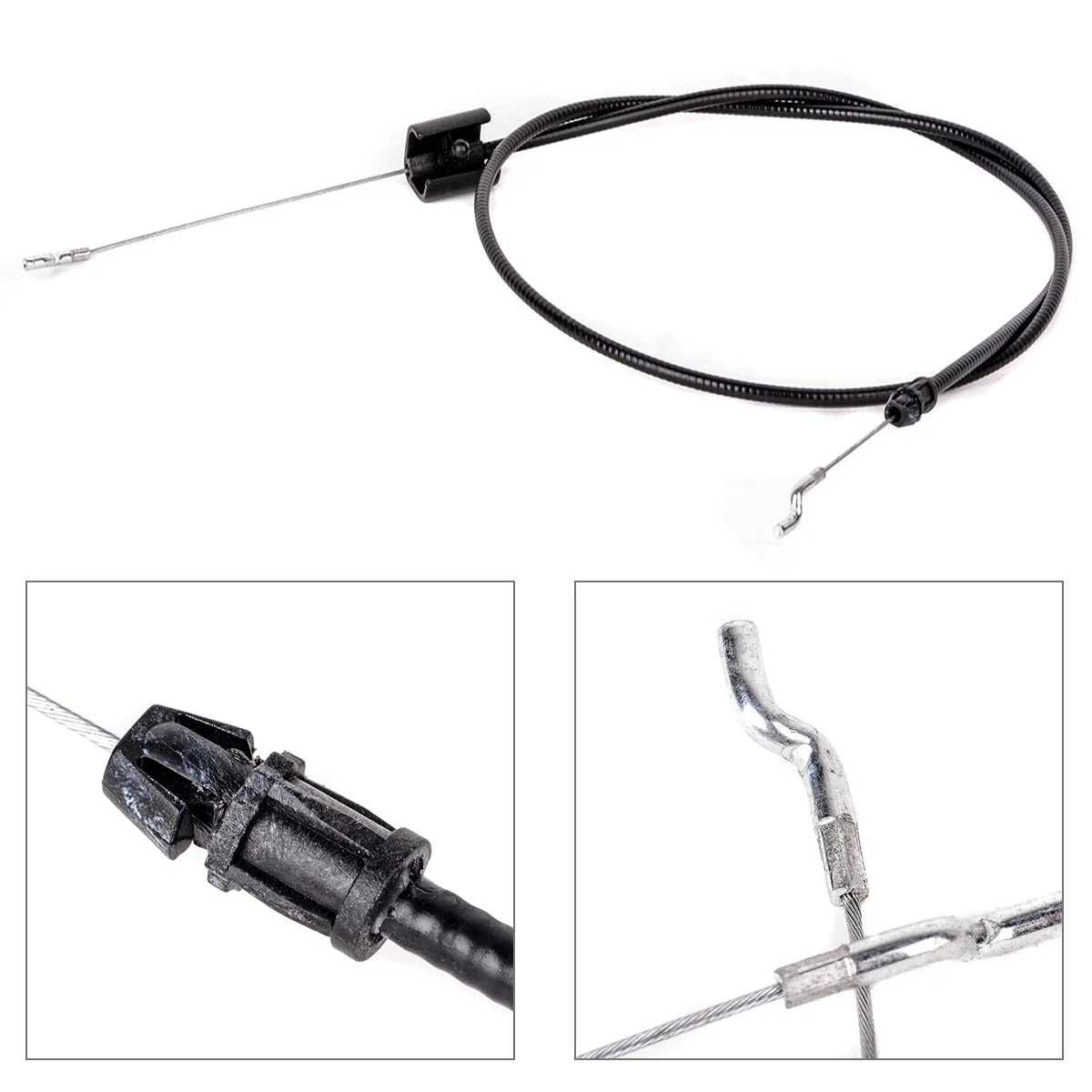 141cm/55.5'' Lawn Mower Throttle Pull Engine Zone Control Cable for Lawnmowers Supplies Accessories
