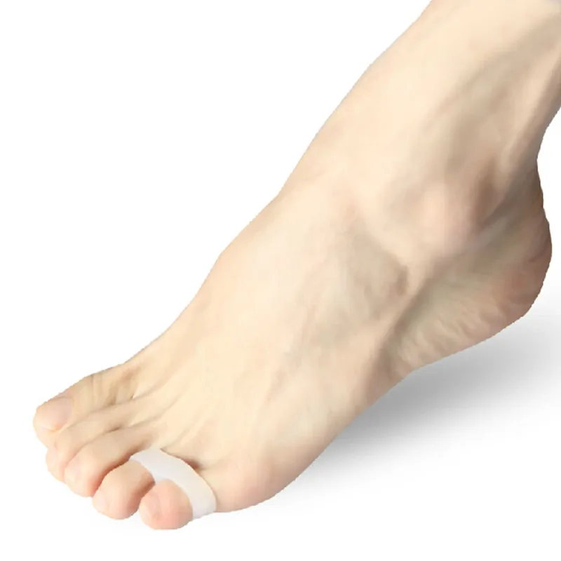2pcs/pair Silicone Orthopedic Supplies Hallux Valgus Corrector Little Toe Protect Separator Massage Foot Care Tool #992