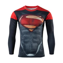 High Quality 2016 Marvel Captain America 2 Soldier costume 3d Super Hero jersey Long sleeves new camisetas t shirt men