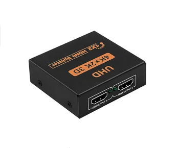 

UHD 3D 4K*2K Full HD 1080p 1X2 1X4 HDMI Splitter 2 Ports Hub Repeater Amplifie for HDTV