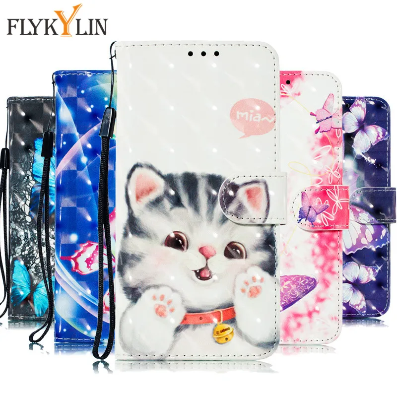 Кожаный чехол для ETUI huawei Honor 10 Lite Coque книжка кошелек сумка телефона